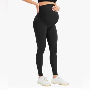 2 for 1 Black Maternity Leggings